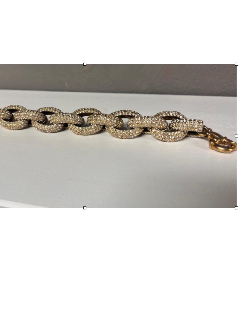 j crew link bracelet